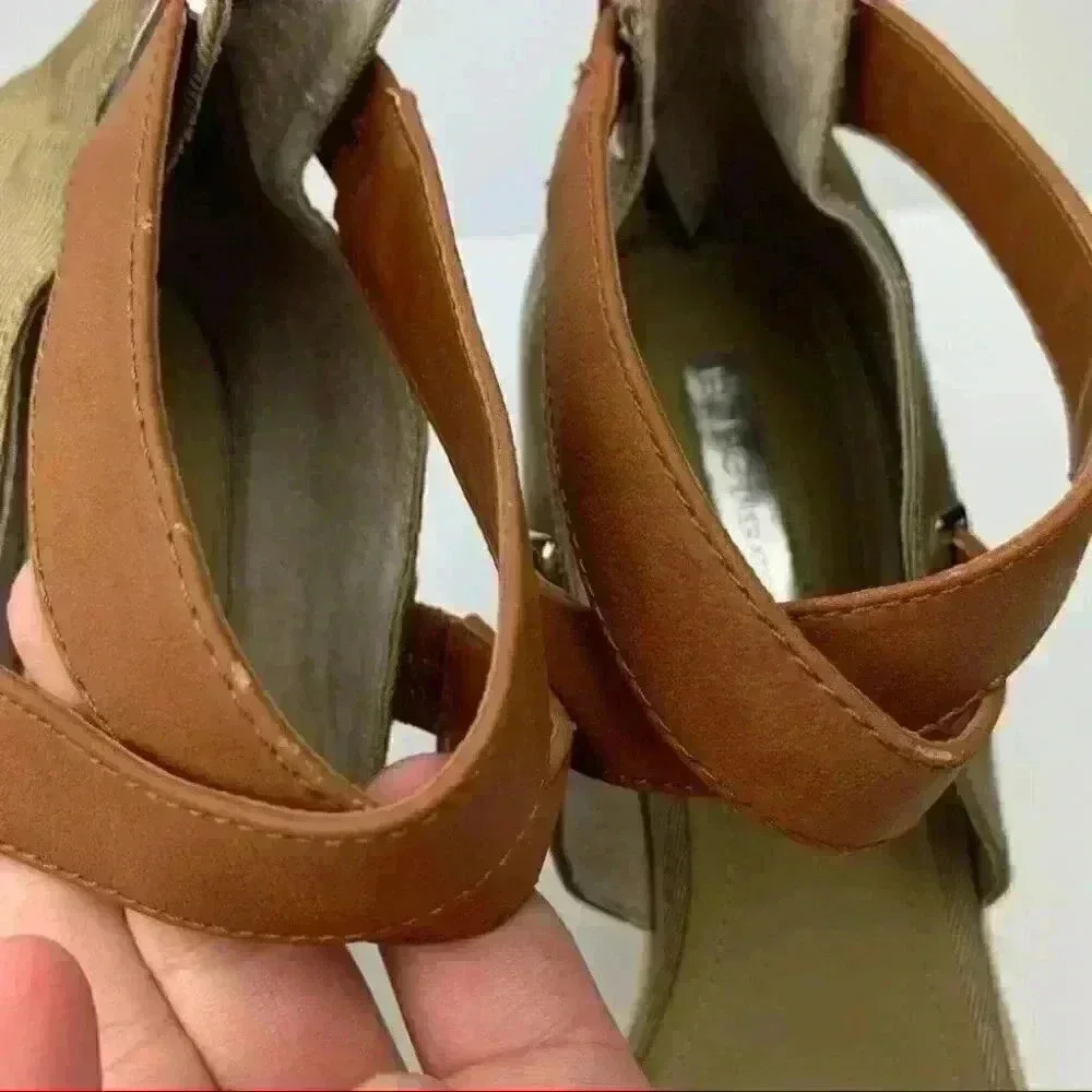 Bcbgeneration platform wedge 9.5 39.5 Espadrilles